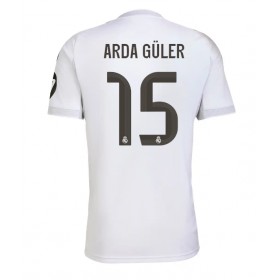 Real Madrid Arda Guler #15 Hemmakläder 2025-26 Kortärmad